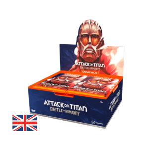 Universus CCG: Attack on Titan “Battle for Humanity” Booster Display (24 packs) – EN